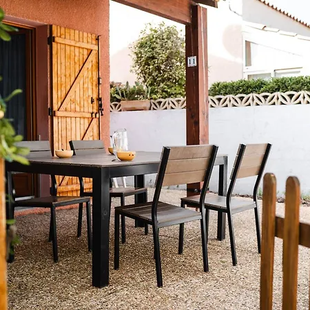 2-pieces Au Calme Avec Mezzanine, Terrasse Et Parking - 5 Couchages - Animaux Acceptes - Fr-1-409-130 * Narbonne